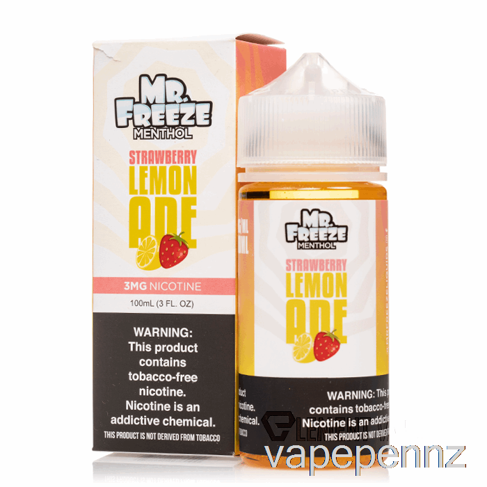 Strawberry Lemonade - Mr Freeze - 100mL 3mg VAPE NZ